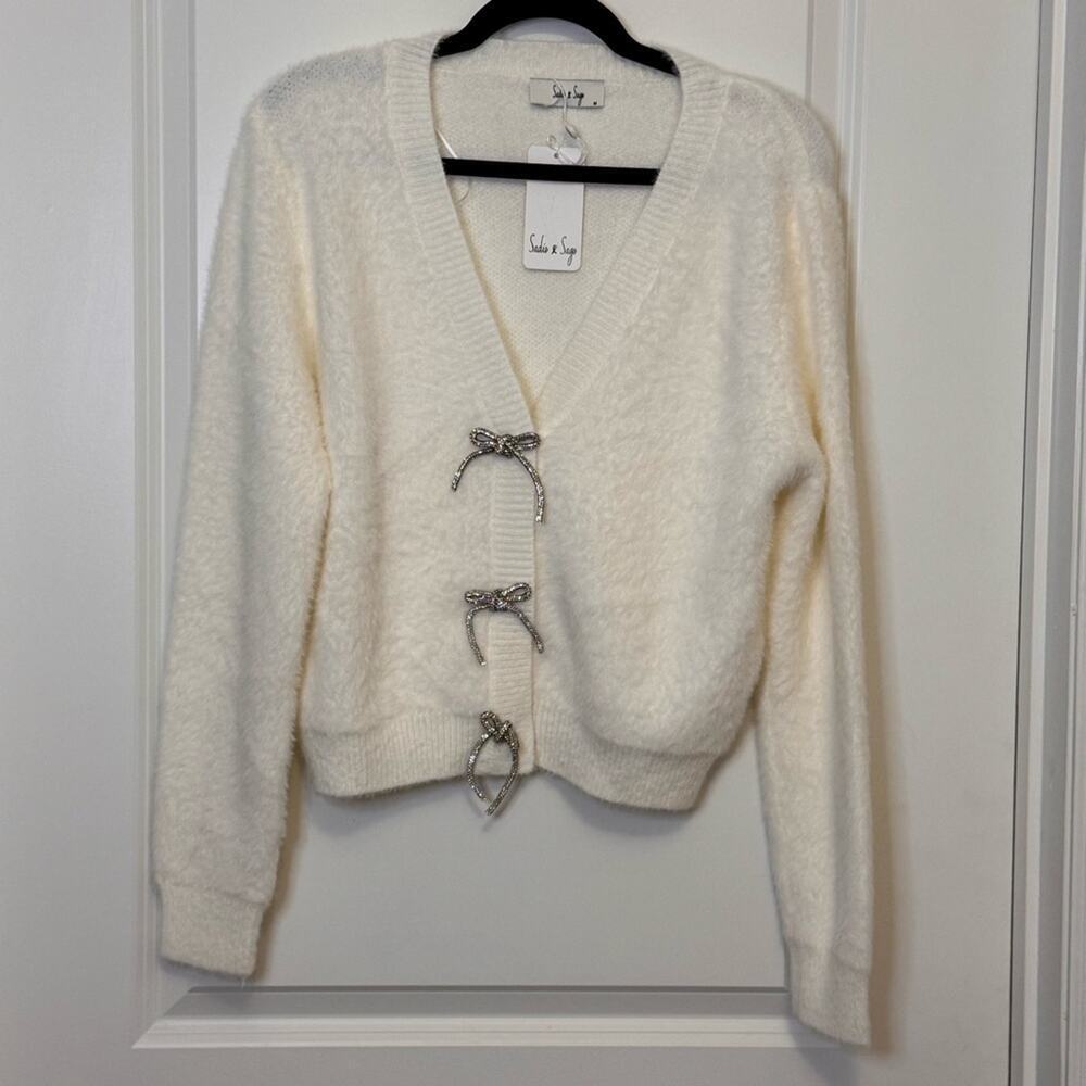 Sadie & Sage Cropped Cardigan Sweater